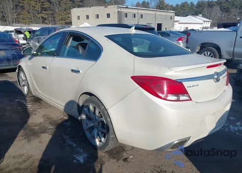 2013 Buick Regal Gs из США, поврежденный, VIN 2G4GV5GV8D9144868